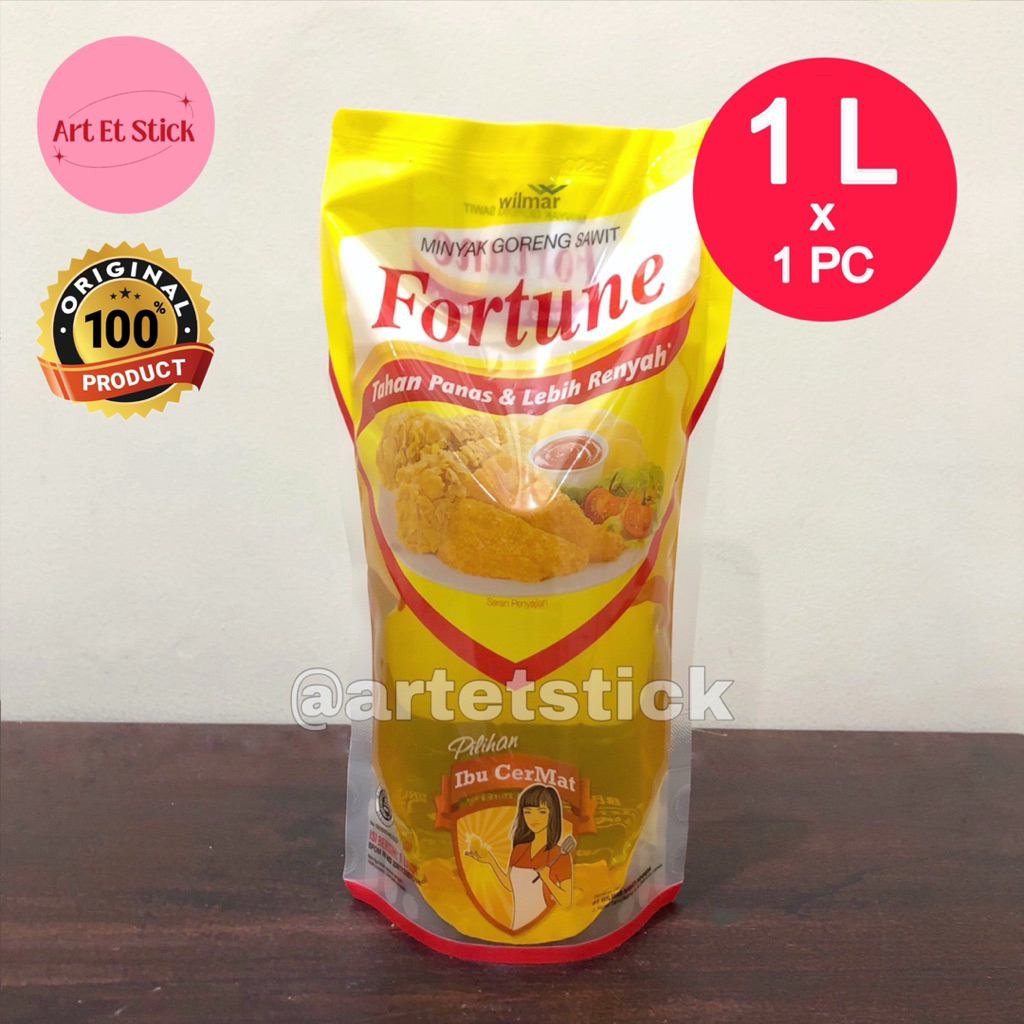 

Fortune Minyak Goreng Sawit 1 Liter Pouch