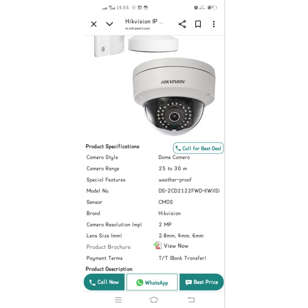 CCTV hikvision