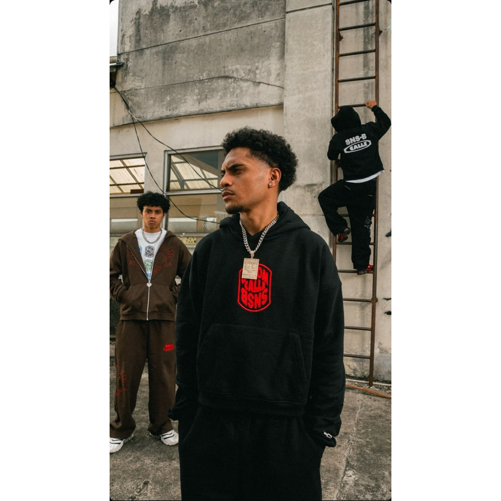 CALLE DE LARACHE X SNSB ZIPPER HOODIE / HOODIE / TRACKTOP / JERSEY DLL / CALLE X SNSB