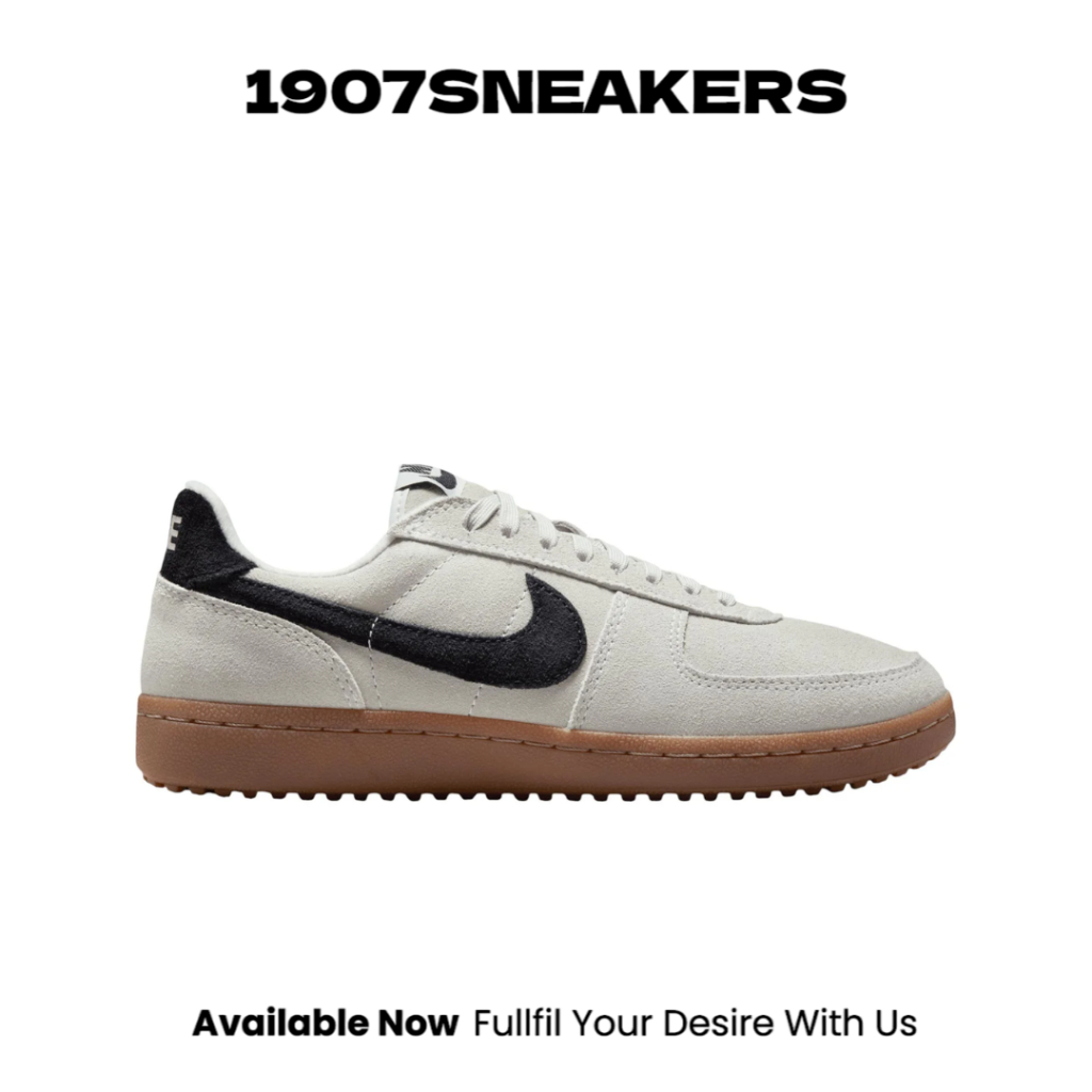 Sepatu Sneakers Wanita Nike Field General - Barely Green/Black-Gum Dark Brown NIKIF1743300