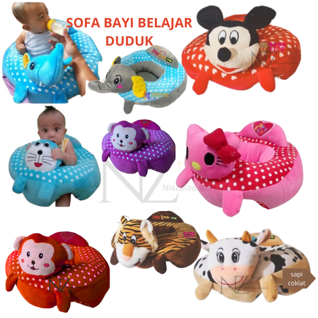 TERBARU Sofa Kursi Duduk Bayi KURSI Belajar Duduk I Sofa Bayi I BANTAL Bayi I Sofa Belajar Duduk Bay