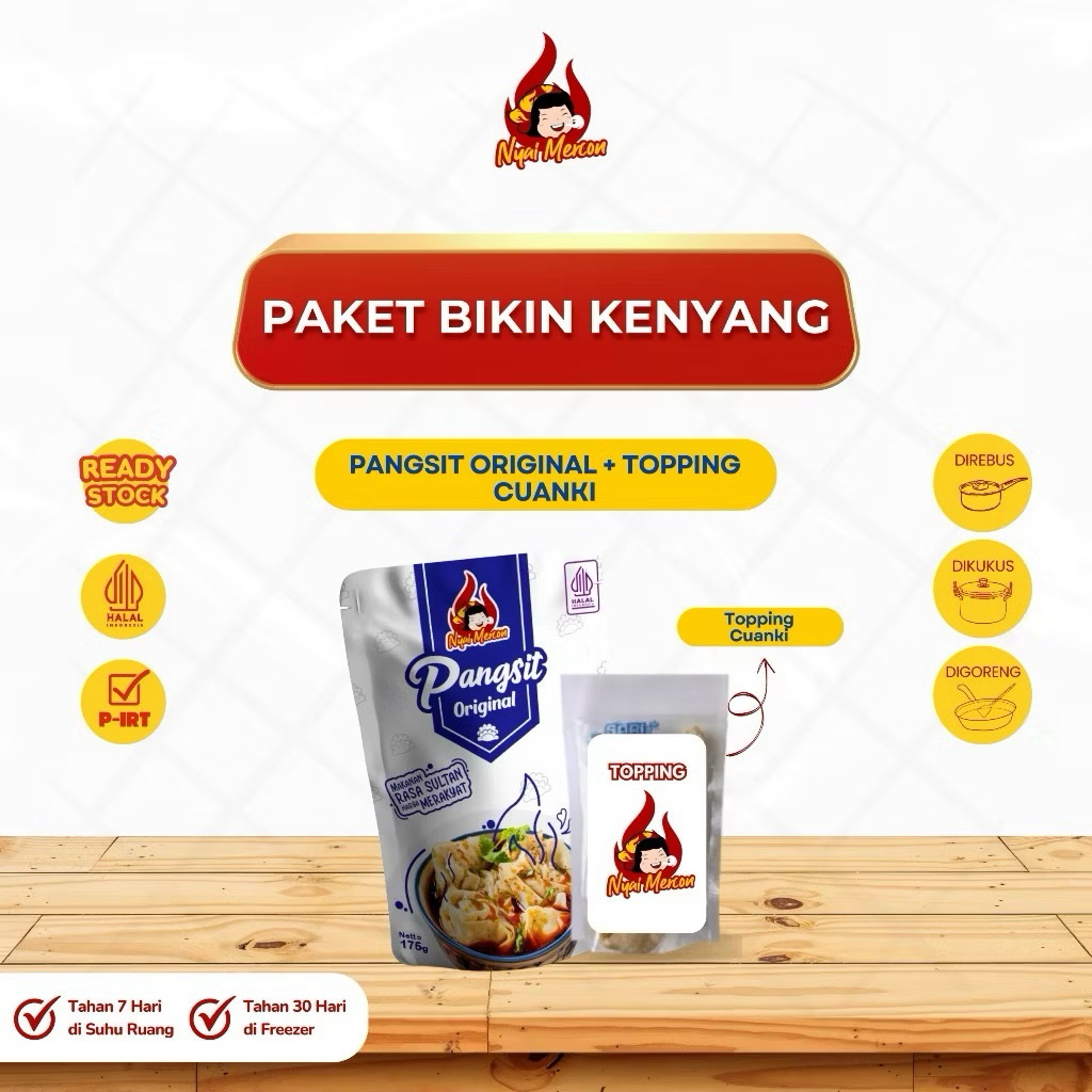 

Pangsit Ayam + Topping