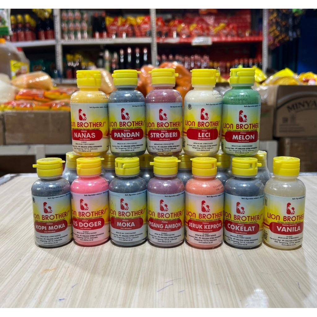 

Lion Brothers Perisa Dan Pewarna Makanan 60 gram