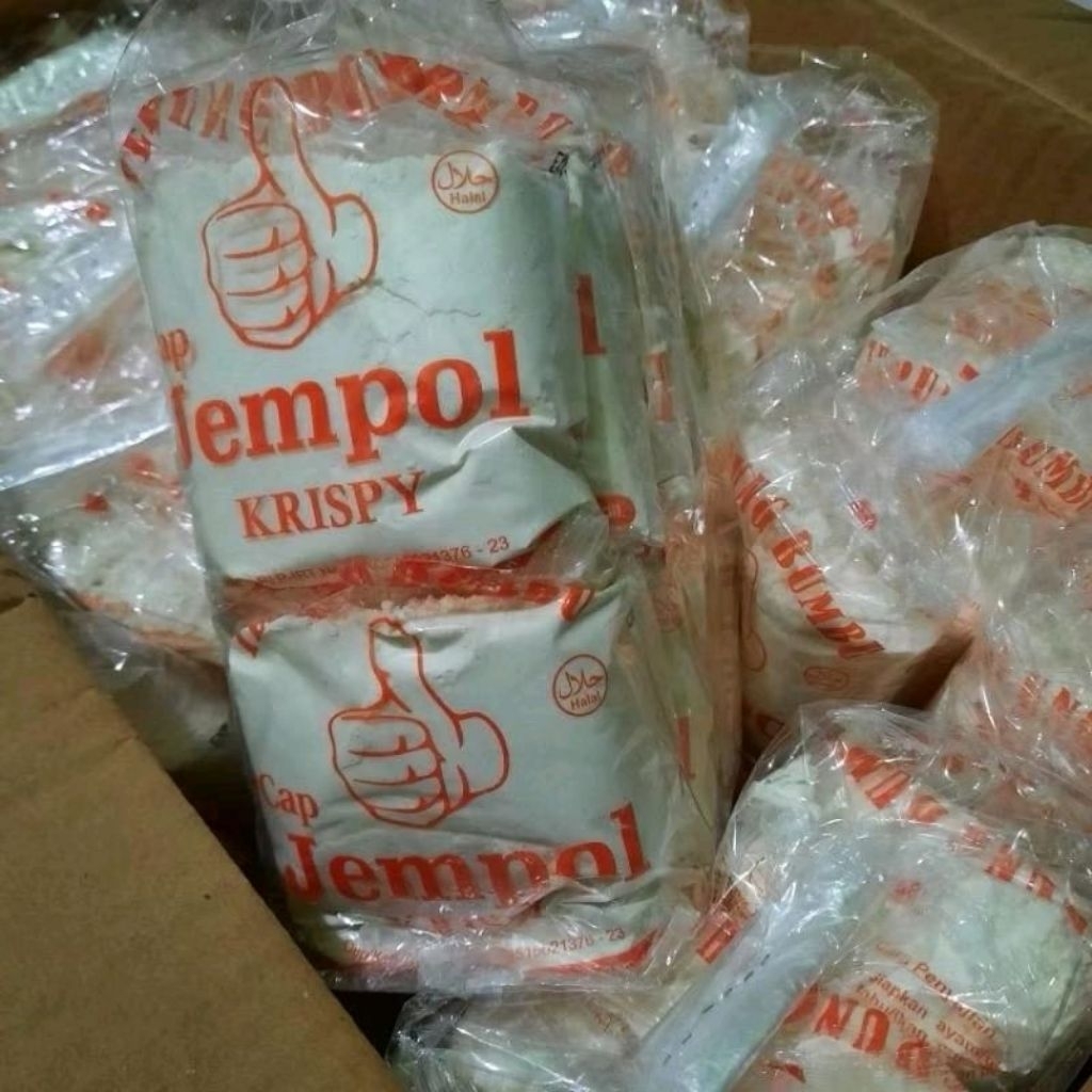 

Tepung Jempoly Krispy 150gr Rasa Kelapa Ayam - 10 Pcs * 150gr , Produk Indonesia Halal