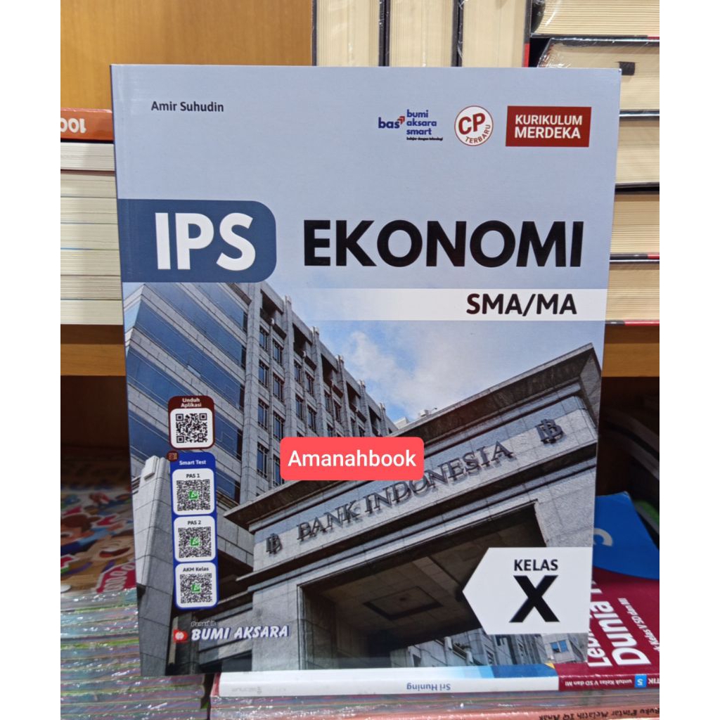 Buku IPS Ekonomi SMA Kelas 10 Kurikulum Merdeka Bumi Aksara