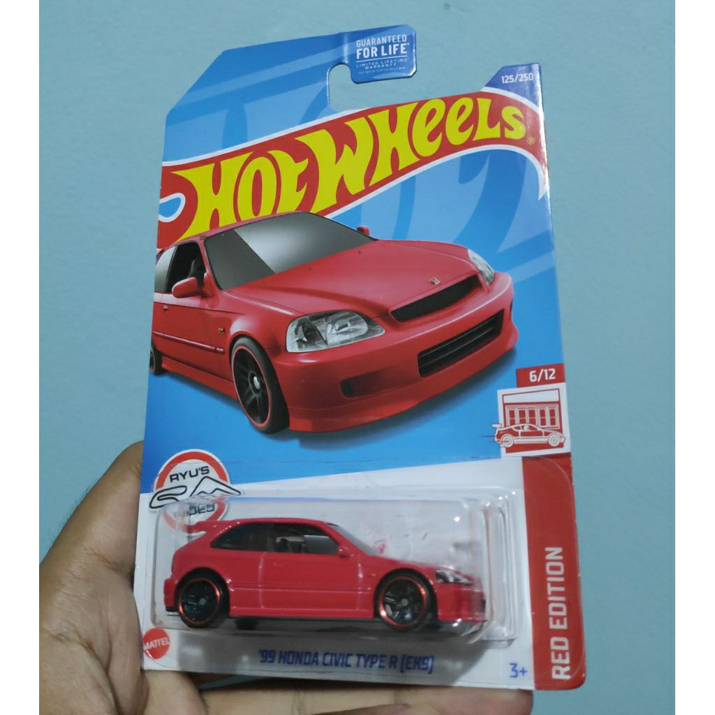 Krim malam Civic Ek9 Red Edition