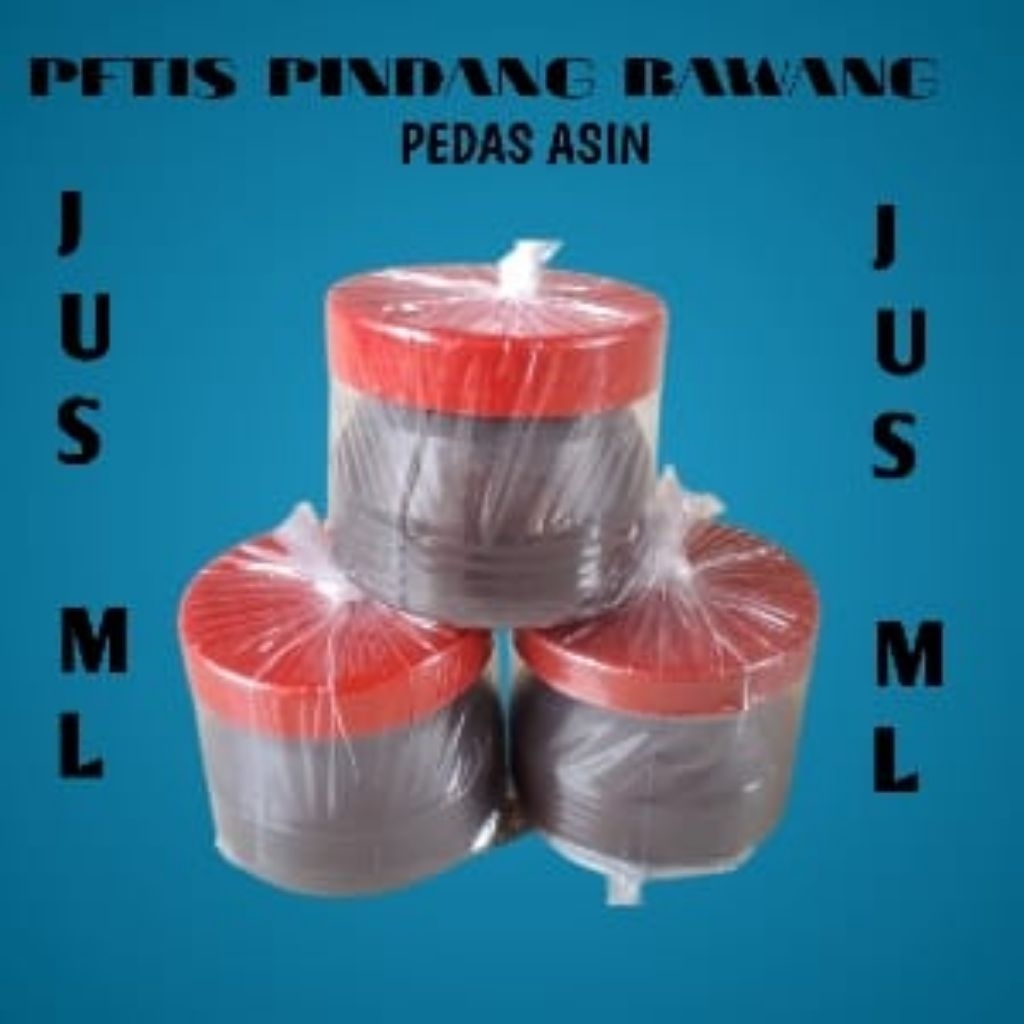 

petis J106 JUSML ikan asin tri pedas gurih