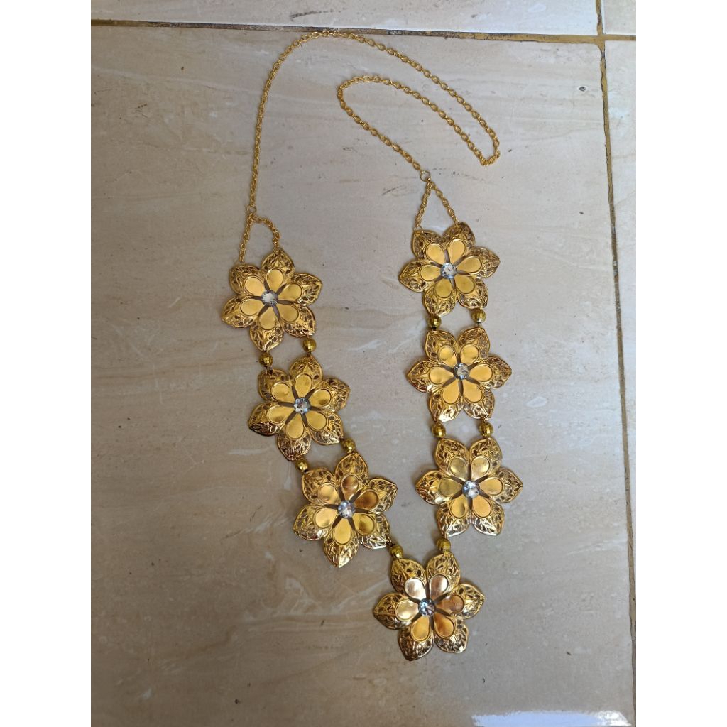 Kalung adat/kalung tari/kalung pengantin (MADONA)