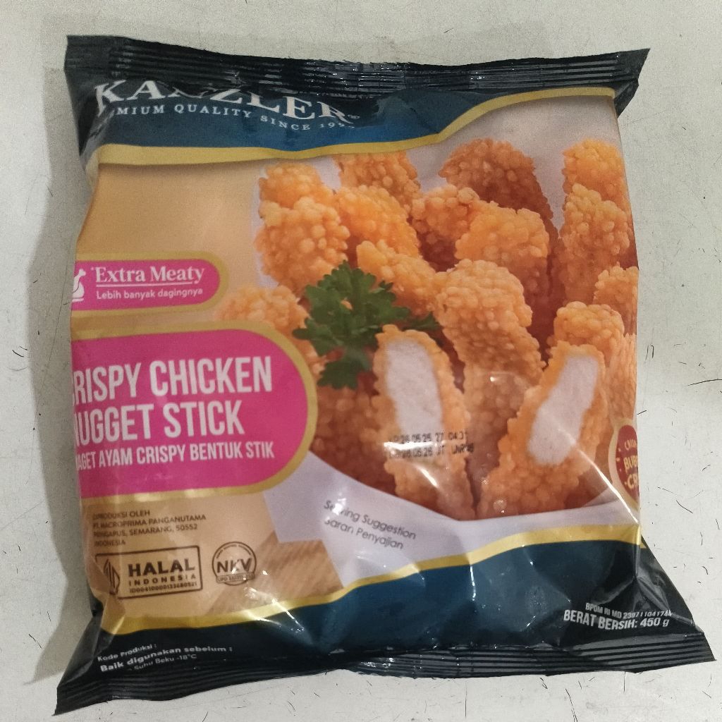 

Crispy Chicken Nugget Stick Kanzler Cimory 450gr