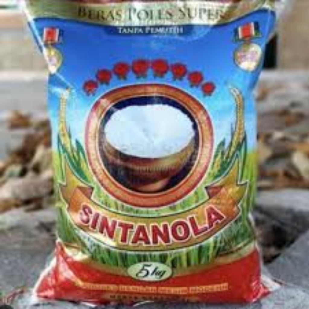 

beras sintanola 5kg kemasan sak