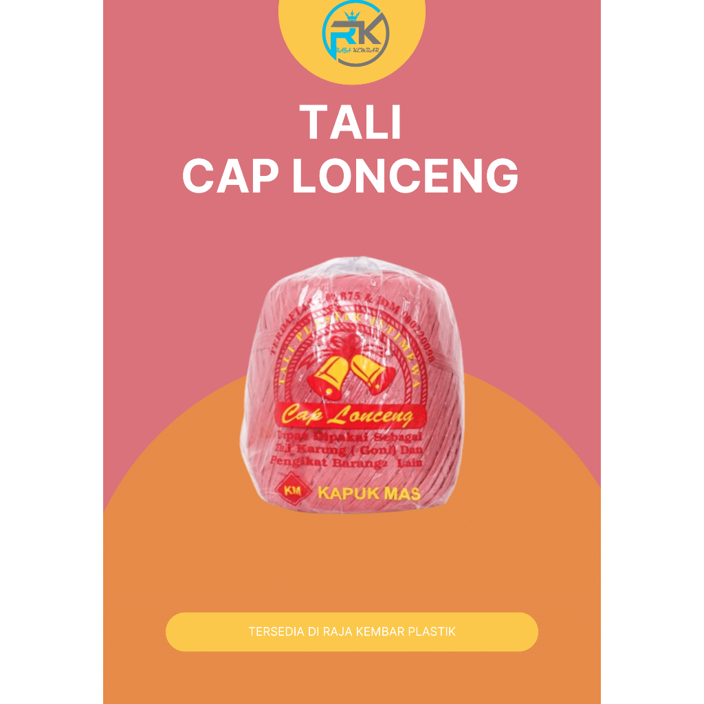 

TALI RAFIAMERK CAP LONCENG 1 KG