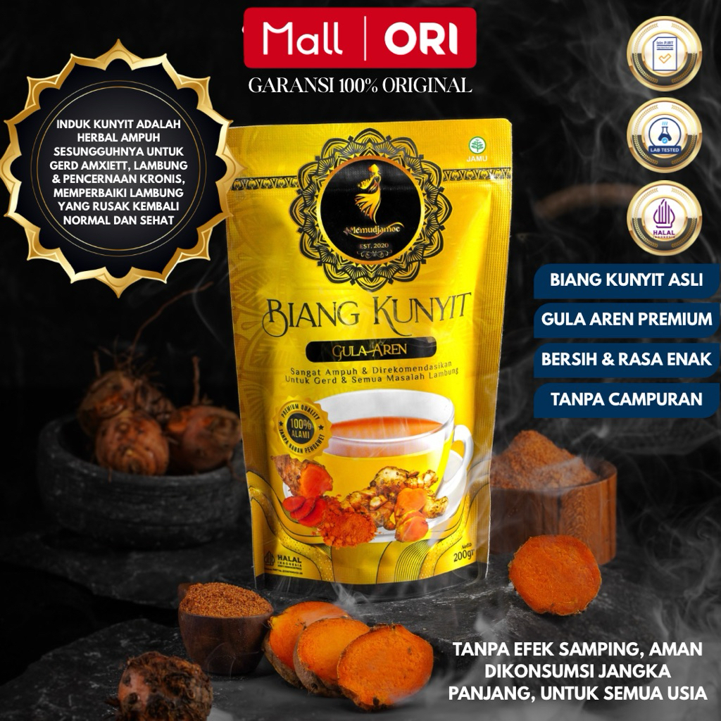 

Biang Kunyit GULA AREN Paling Ampuh Untuk GERD Anxiety /Asam Lambung & Maag KRONIS