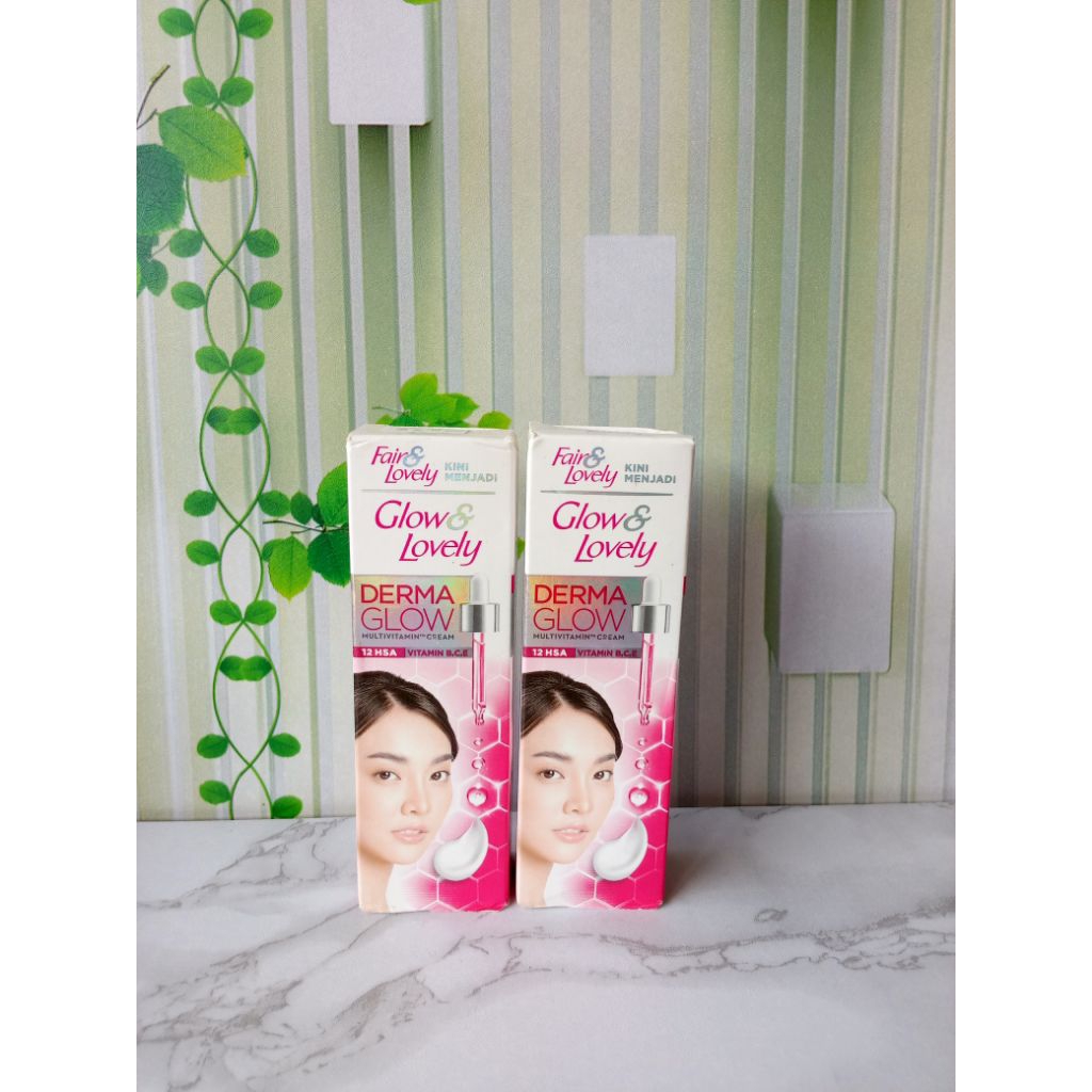 Glow and Lovely 23g/Pelembab Fair and lovely/Glow& Lovely