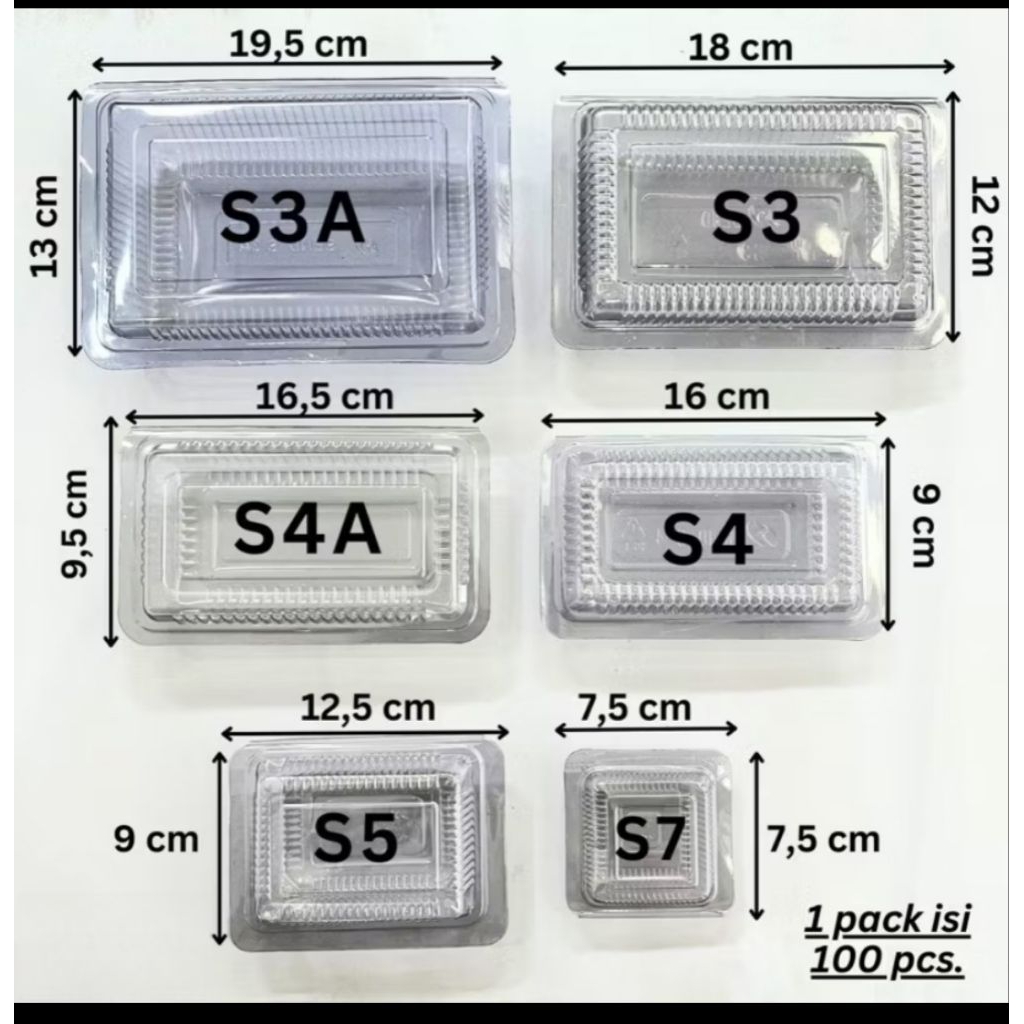 kotakMika plastik mika kue mika nasi kuning mika makanan