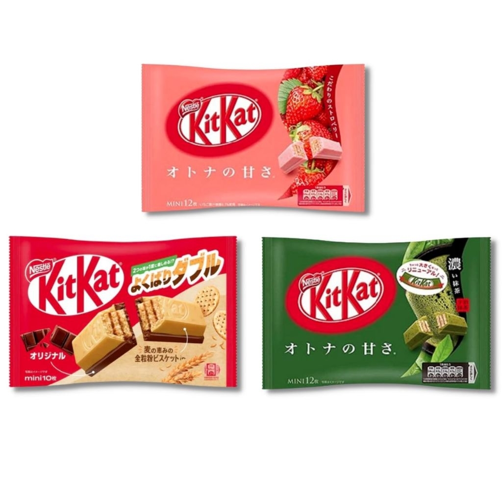 

Kitkat jepang 3 varian Rasa