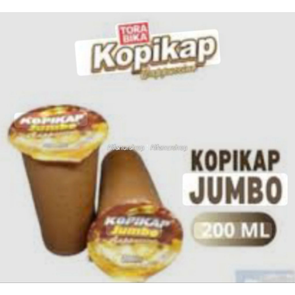 

Kopikap JUMBO 200ml 1 karton 24pcs