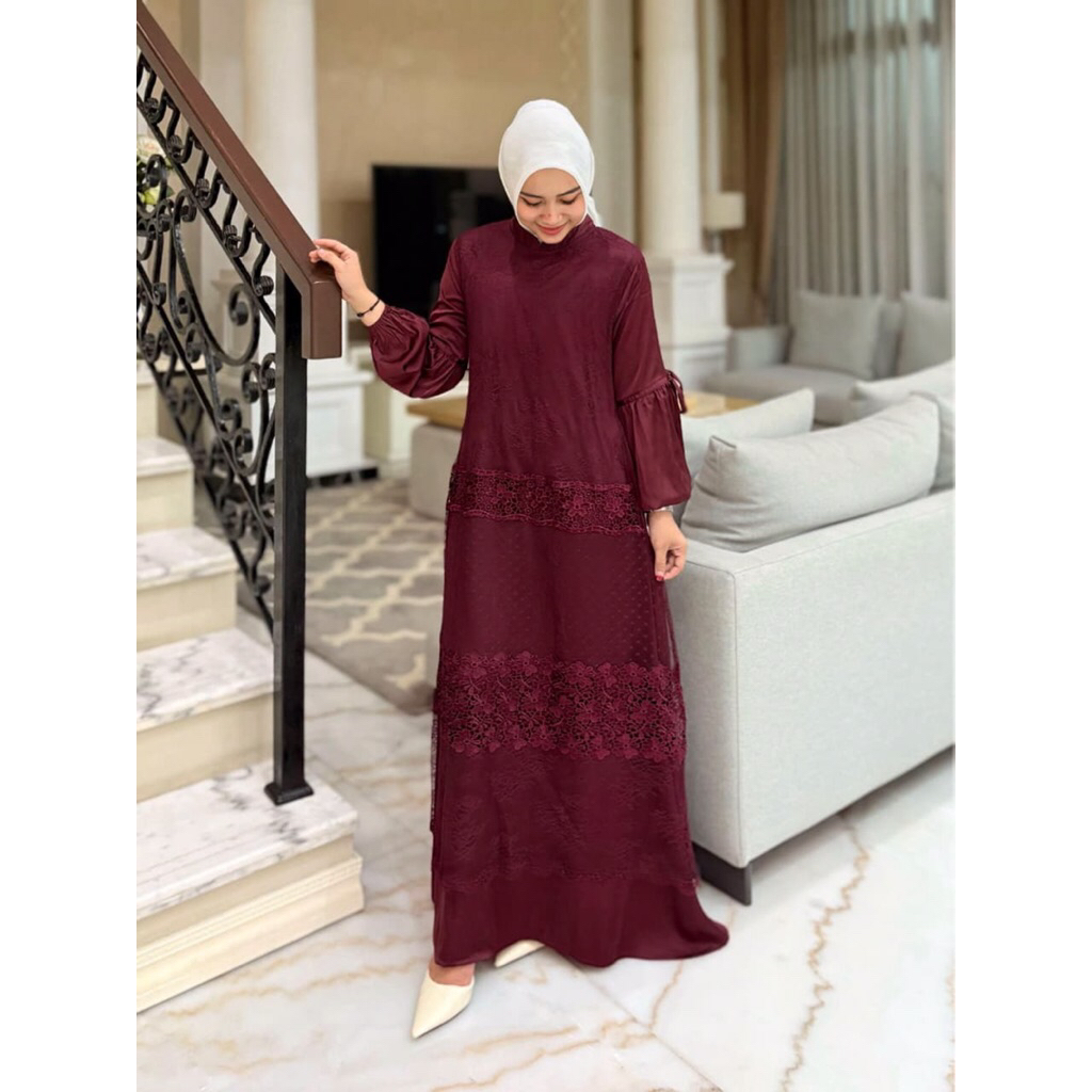 GAMIS TILE BORDIR GARDEN DALEMAN ARMANY SIOKUIMPORT BY EDNES-KAYLA