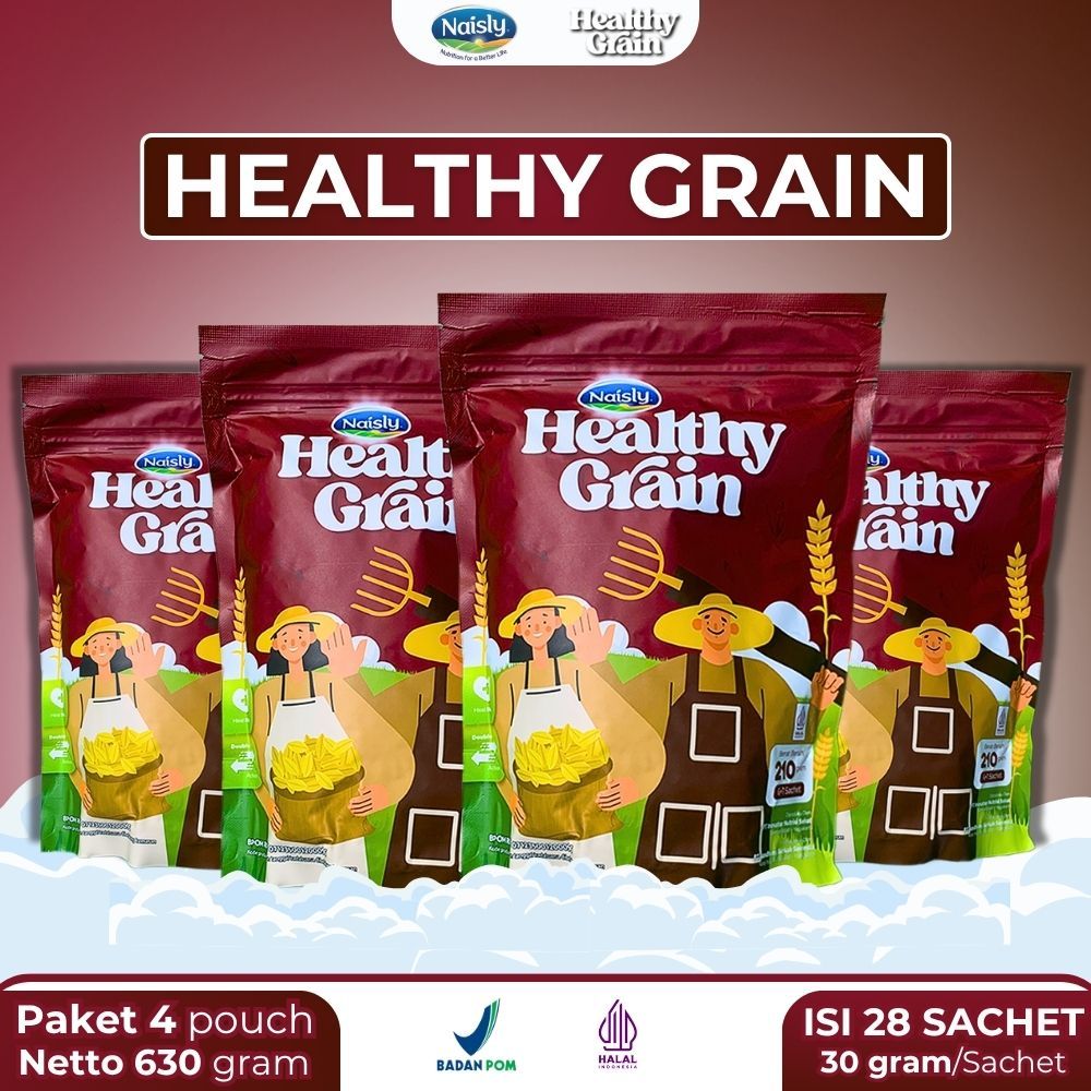 

Minuman Sehat Healthy Grain 4 Pouch – Mengontrol Tekanan Darah