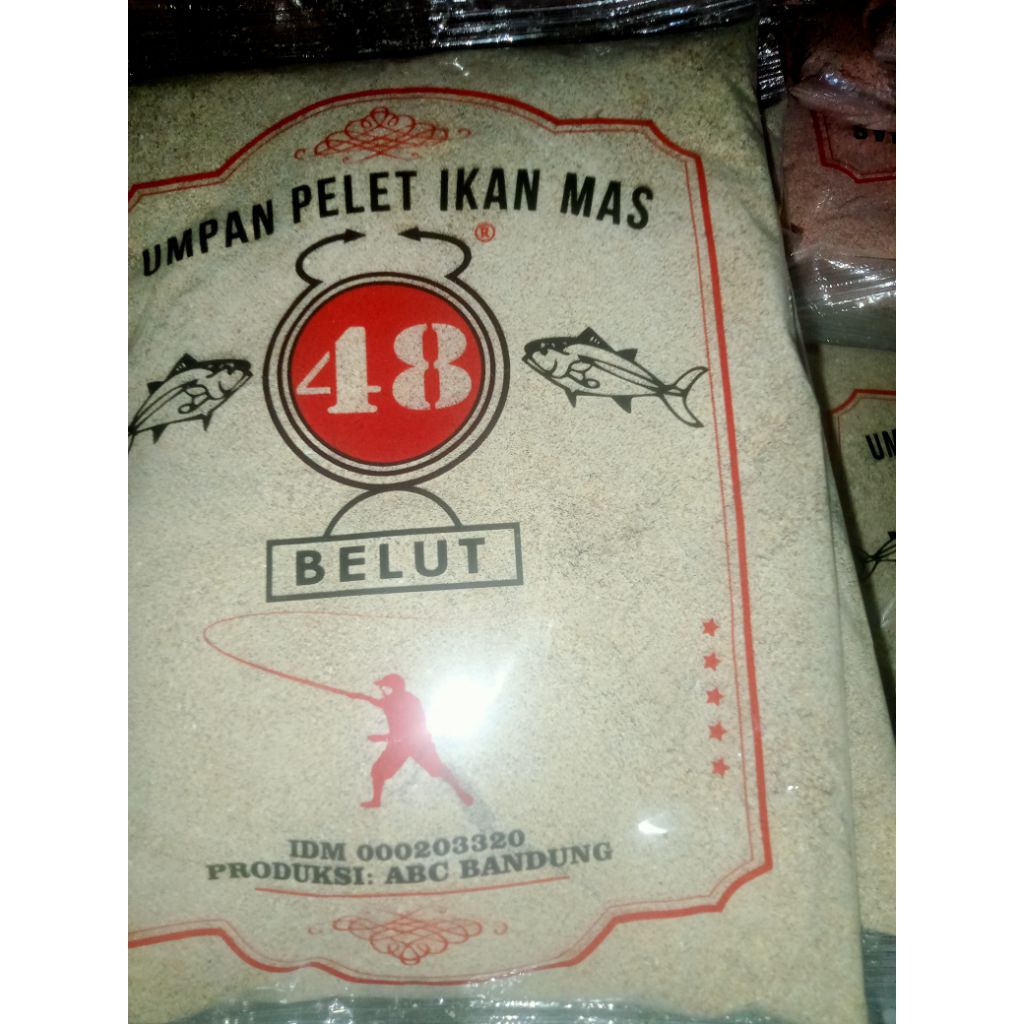 UMPAN PELET IKAN MAS PELET 48 COKLAT BELUT