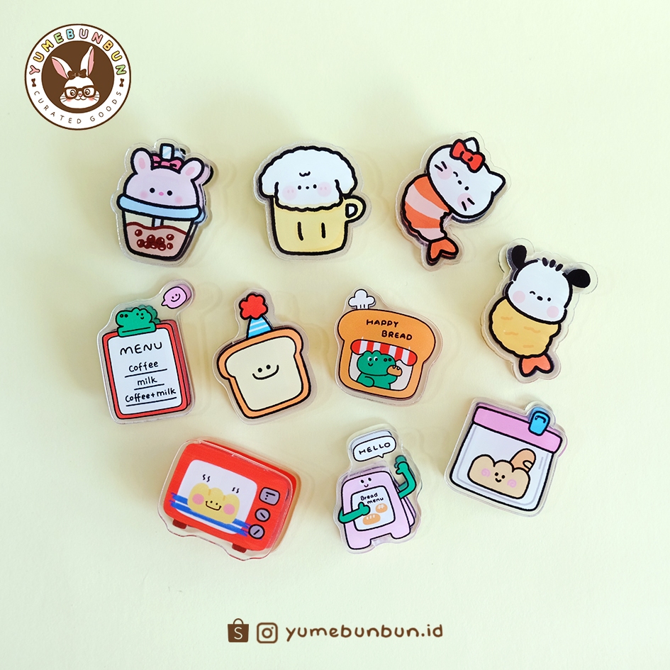 

Jepitan Lucu - Clip Lucu - Paper Clip - Jepit Bungkus Makanan - Pembatas Buku Lucu