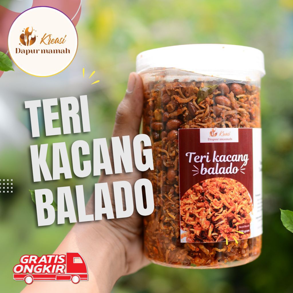 

TERI KACANG BALADO 250g