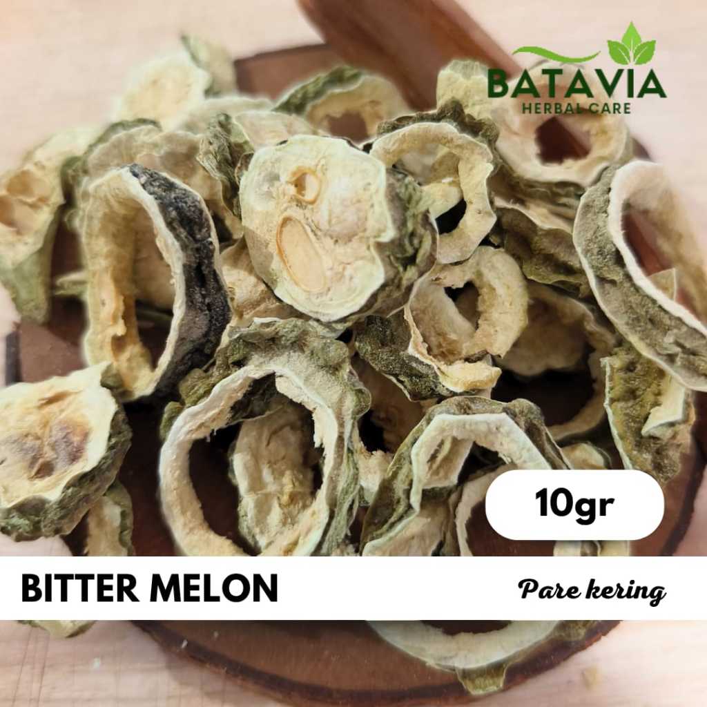 

Pare Kering Organik Dehydrated Bitter Melon Slice Simplisia Herbs Time