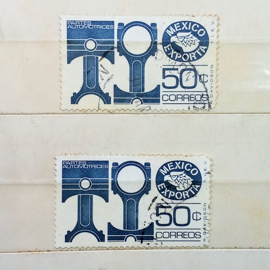 

Prangko Koleksi Filateli Meksiko 1987 Export of Auto Parts