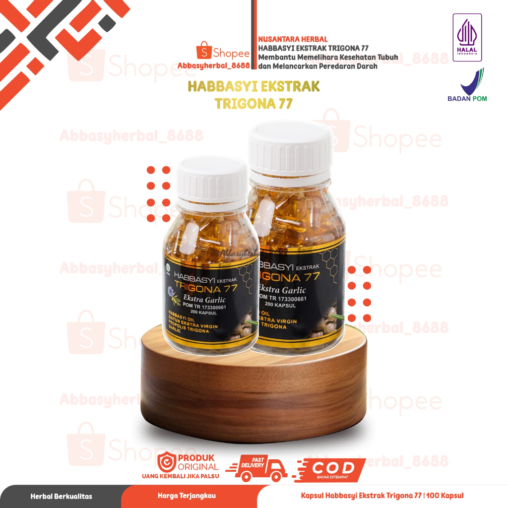 Abbasy Herbal_Habbasy Ekstrak Trigona 77 isi 100 Kapsul