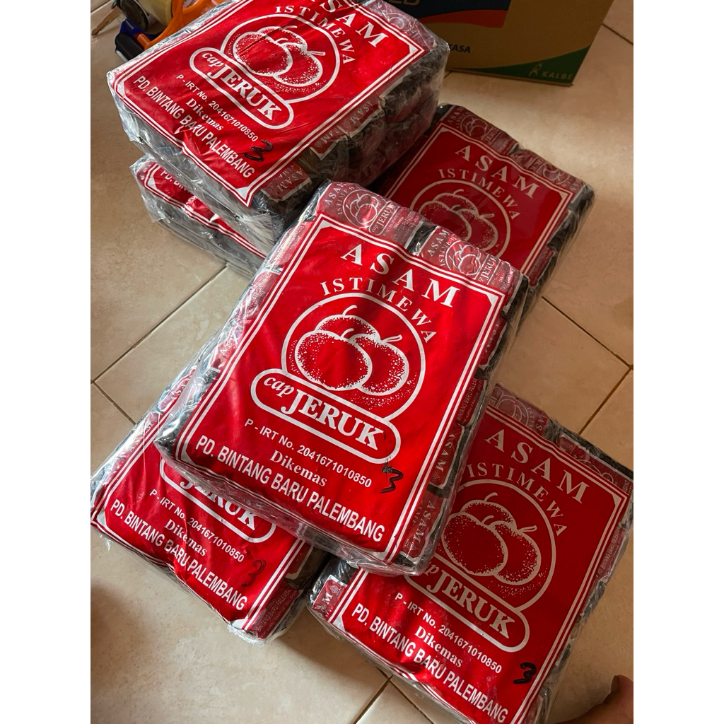 

Asam Jawa cap jeruk 1 pack isi 20pcs palembang asli