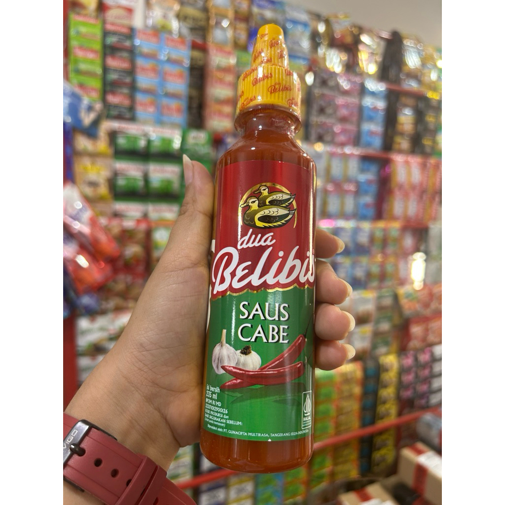 

Dua Belibis saos cabe 235 ML