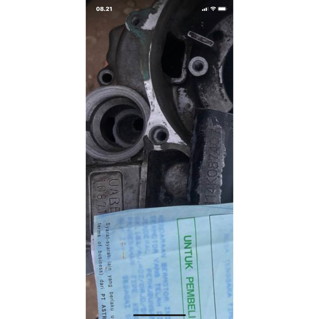 jasa ketok nosin win100 set nomor rangka satu paket