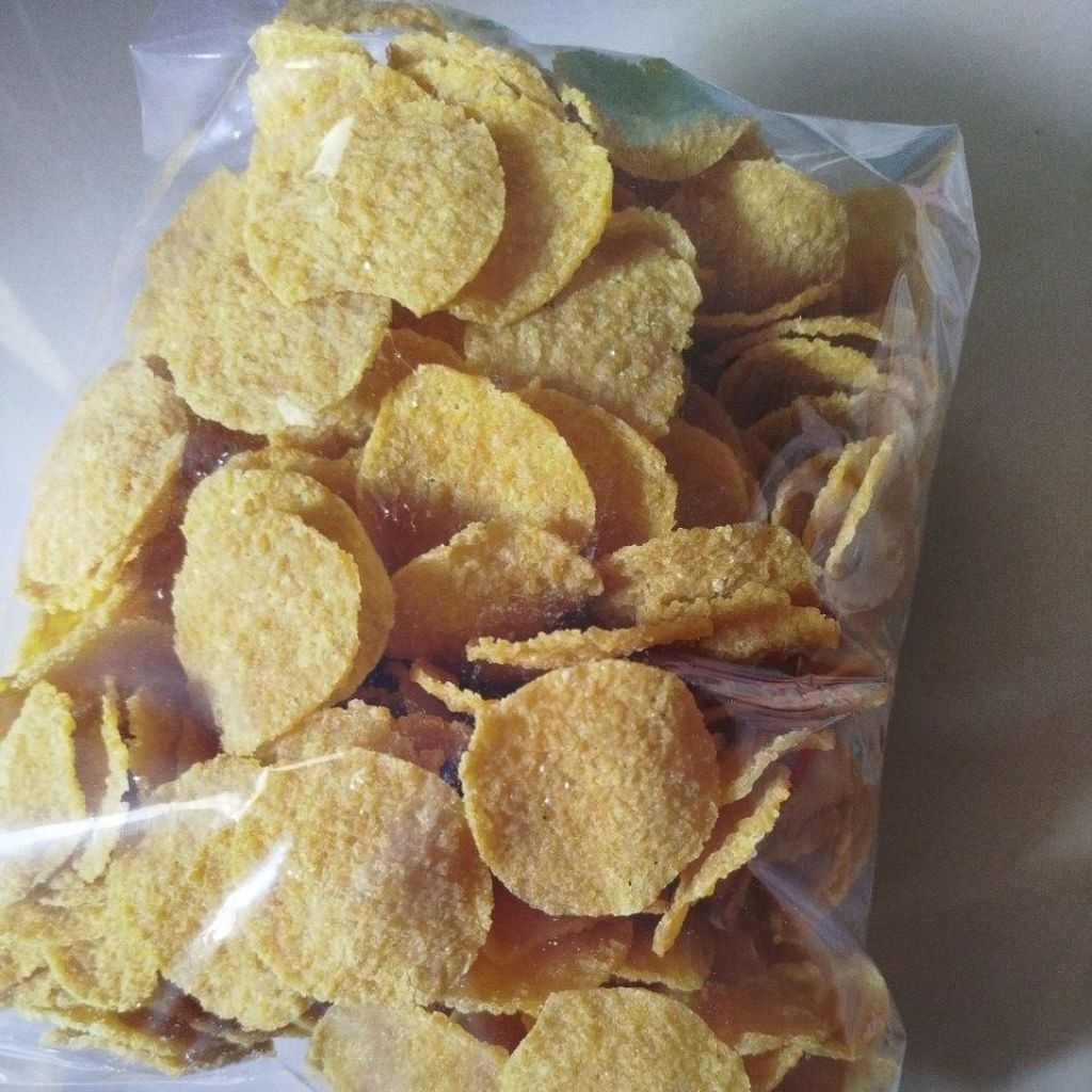 krupuk puli krupuk gendar  khas  LUMAJANG (bulat kecil,) 1000 gr-500gr-2.5kg