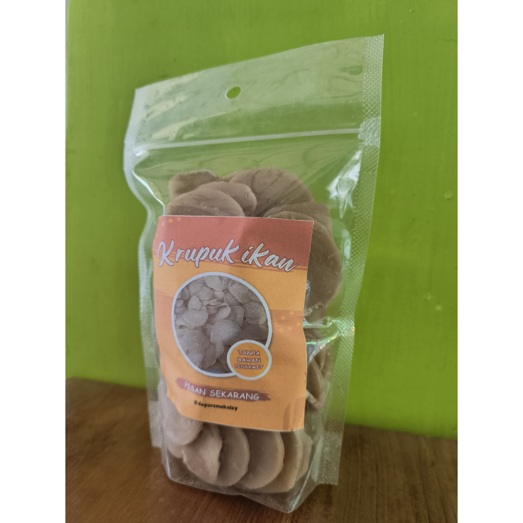 

krupuk ikan tengiri 300gr renyah dan gurih