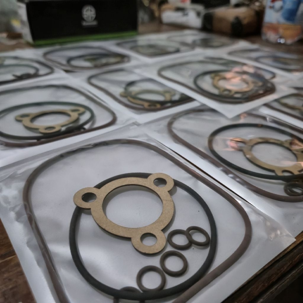 ORING HEAD NINJA 2T VITON 1SET 7PCS BONUS PACKING SILINCER Ninja RR R SS ZX NEW CBU Super Kips oring