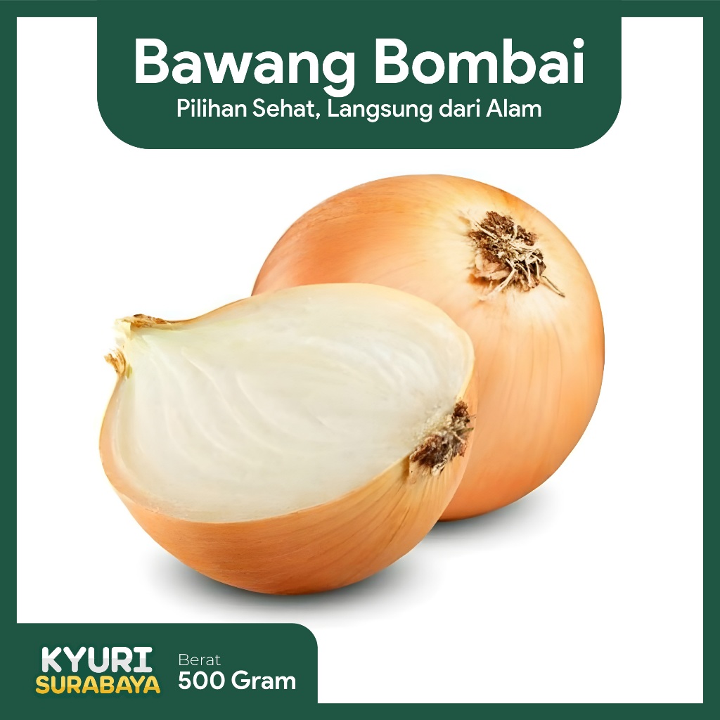 

Bawang Bombai Fresh 500gr