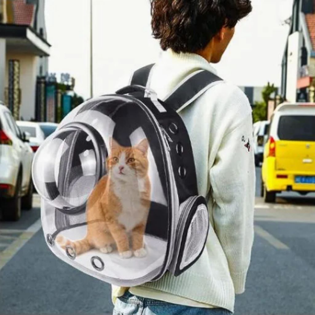 Tas Astronot Kucing Anjing ORIGINAL 100% | Tas Transparan | Pet Cargo | Tas Anjing Kucing Murah