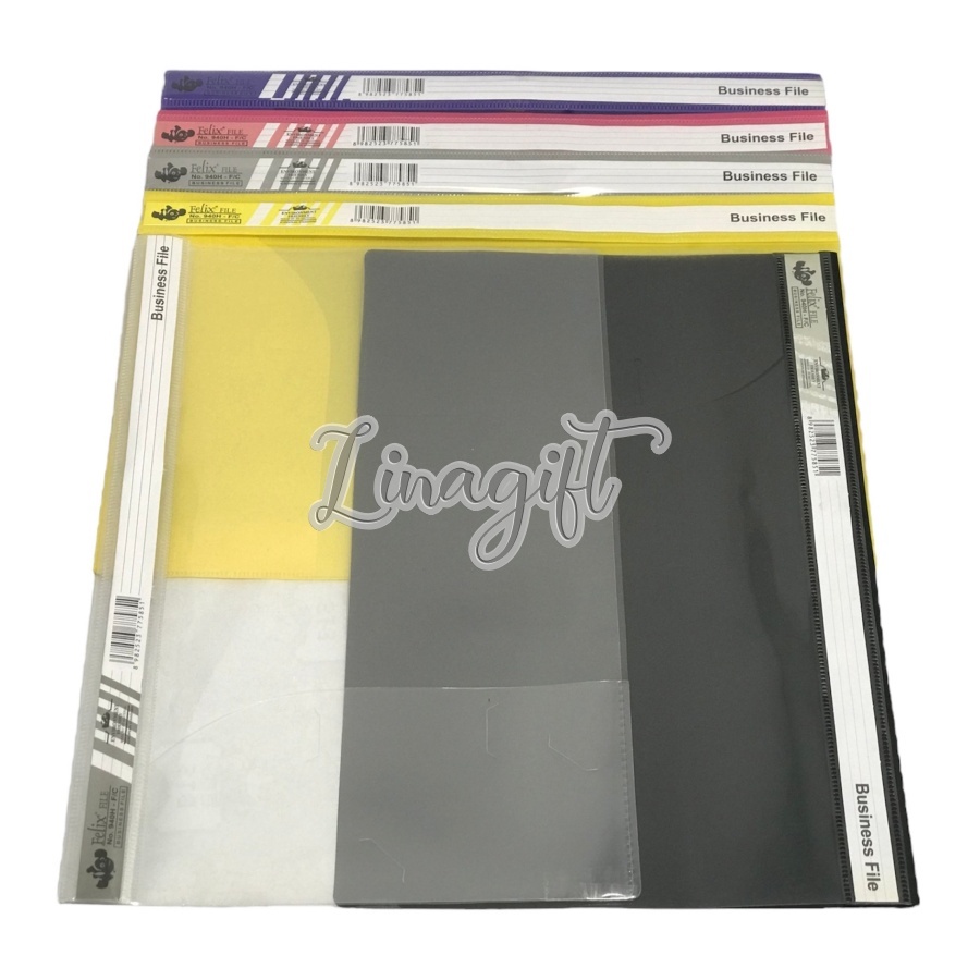 

( Ecer 2 Pc ) BUSINESS FILE F4 A4 FELIX / BUSINESS FILE F4 DAIYU TOP / MAP SNELHECTER