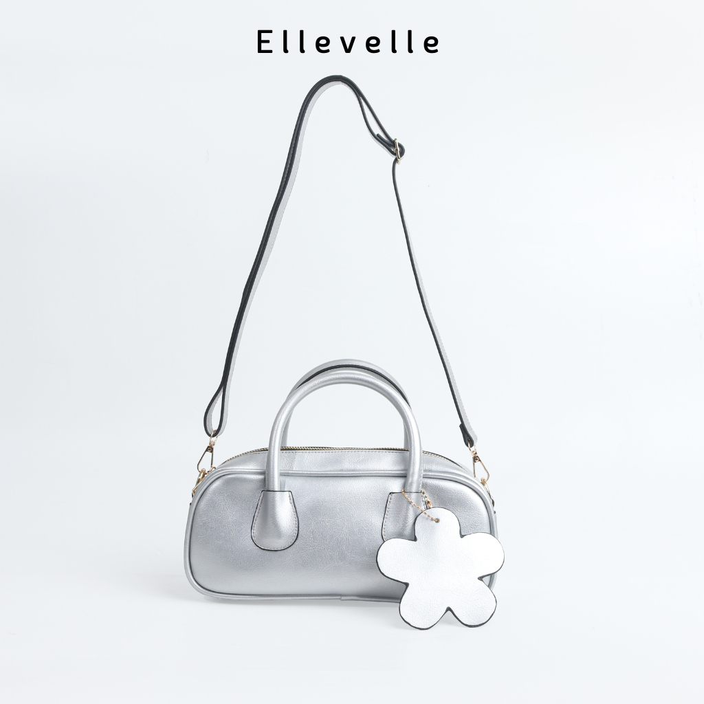 SARALEE - Mary Sling Bag silver / Hand Bag Wanita