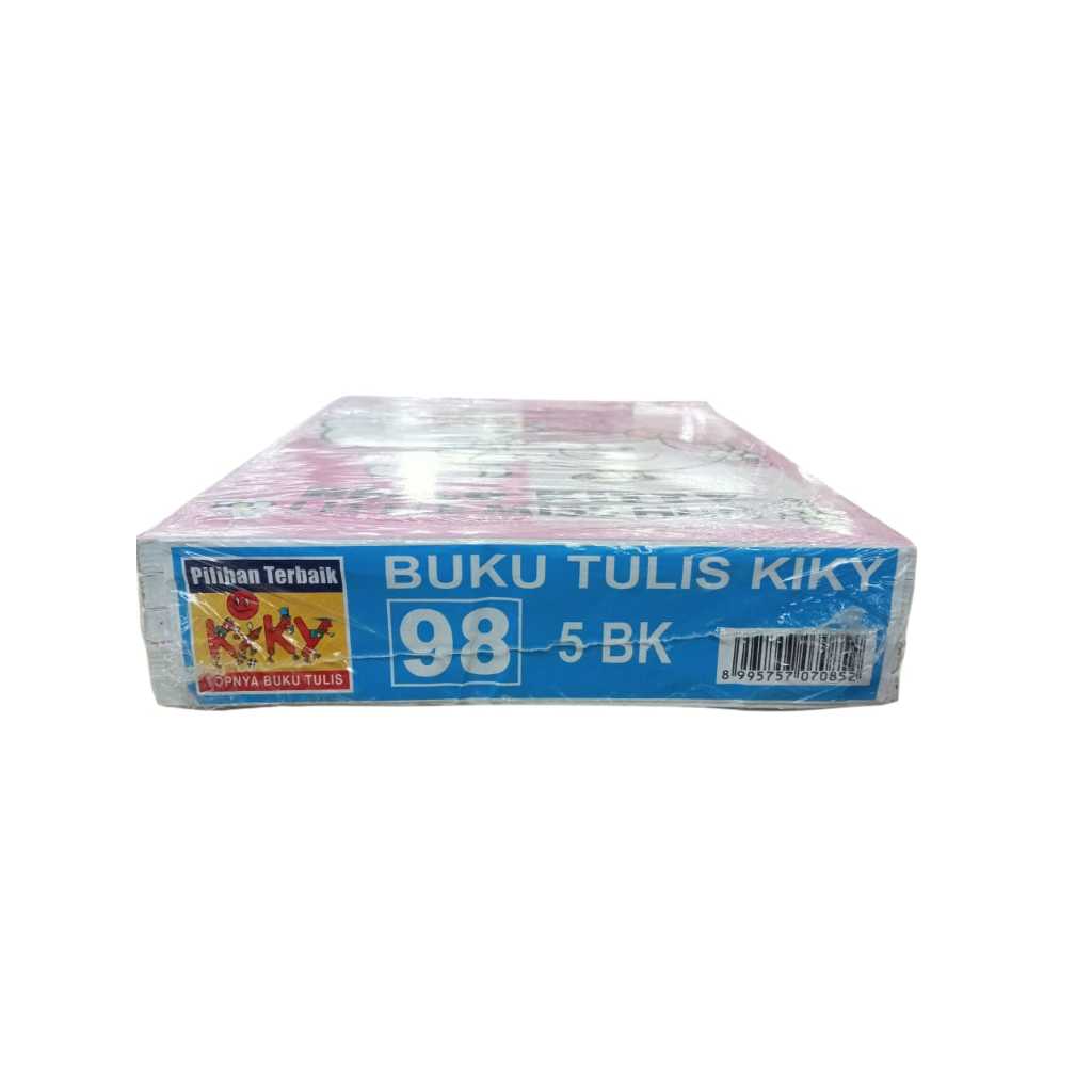

Gramedia Batam - Kiky Buku Tulis A5 Isi 98 Lembar Pack 5 Pcs