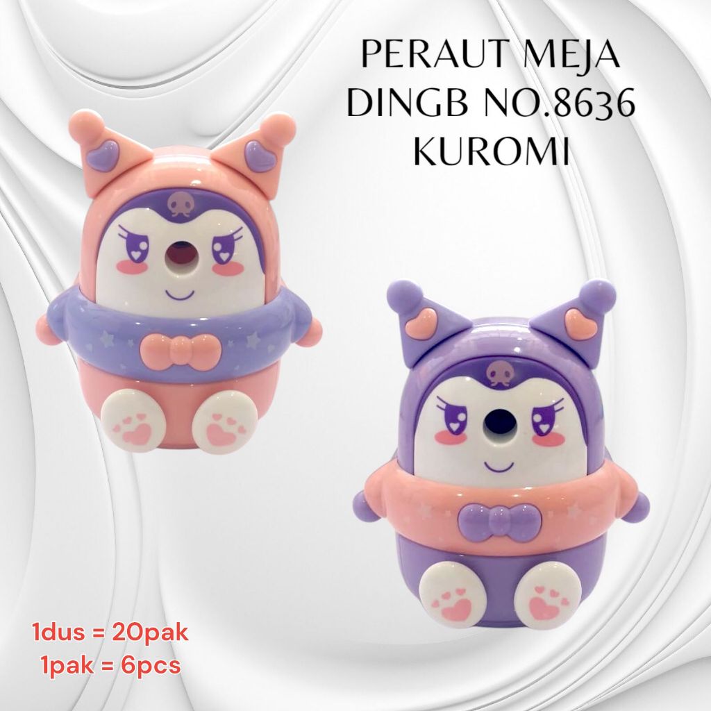 

RAUTAN MEJA 8636 KUROMI (6/120) / RAUTAN PUTAR SANRIO