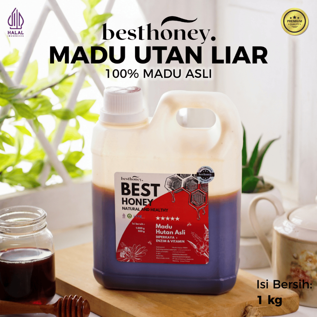 

Techaddict Store Honey Madu Hutan Liar Asli 1Kg