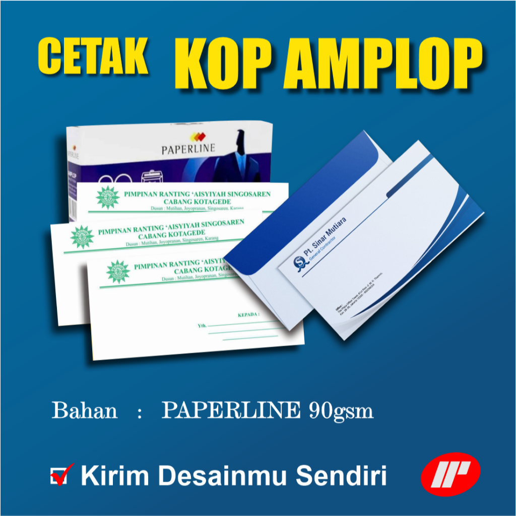 

Cetak Kop Amplop Custom