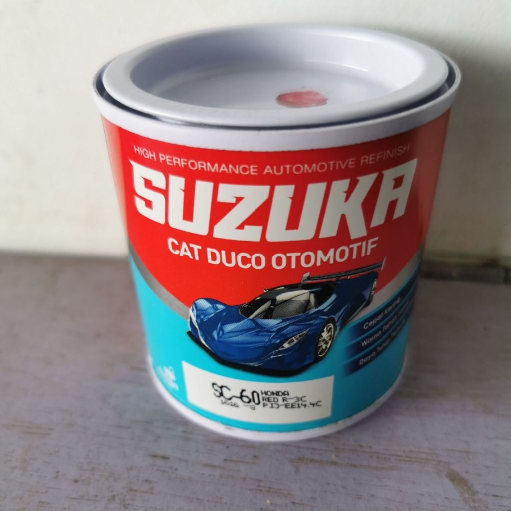 Cat Suzuka DUCO SC60 Honda Red R-3C (utk Wilayah Sumsel, Lampung, Jawa & Bali)