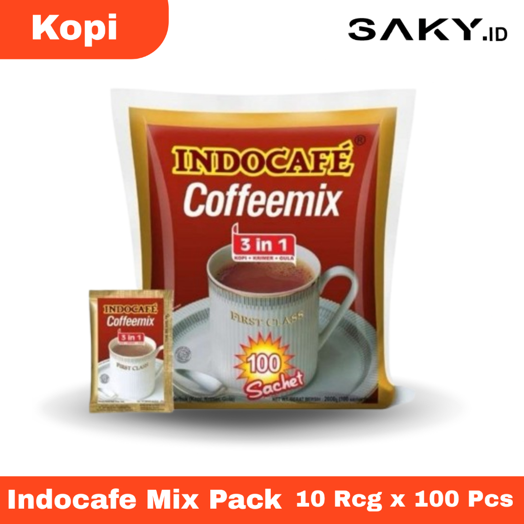 

Indocafe Coffemix 3in1 Pack ( 100 SACHET )