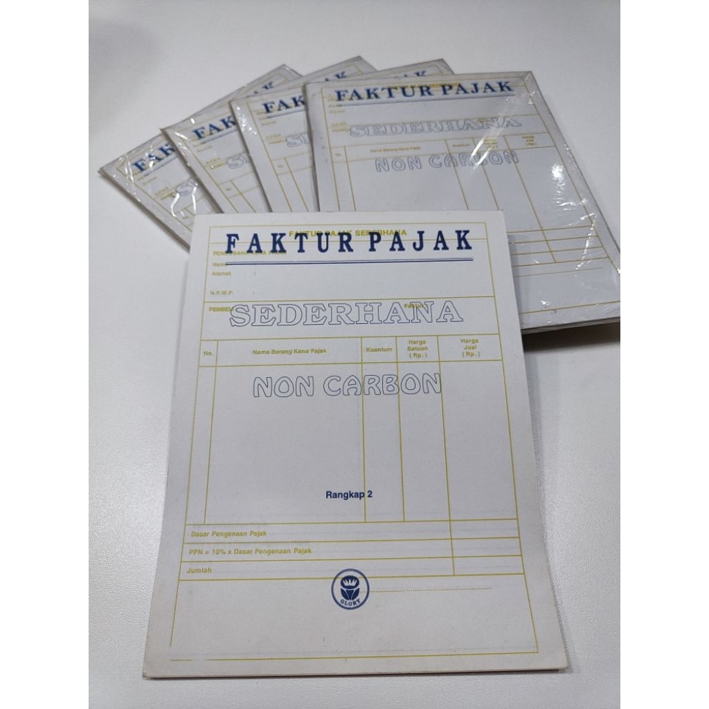 

Faktur Pajak Sederhana Non Carbon Rangkap 2