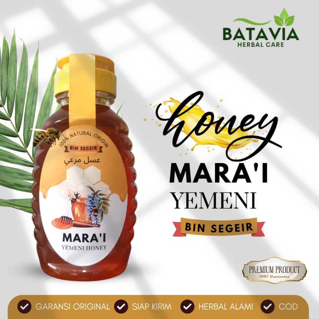

Madu Marai Yaman Mara'i Yemeni Import Honey Premium Madu Squeeze
