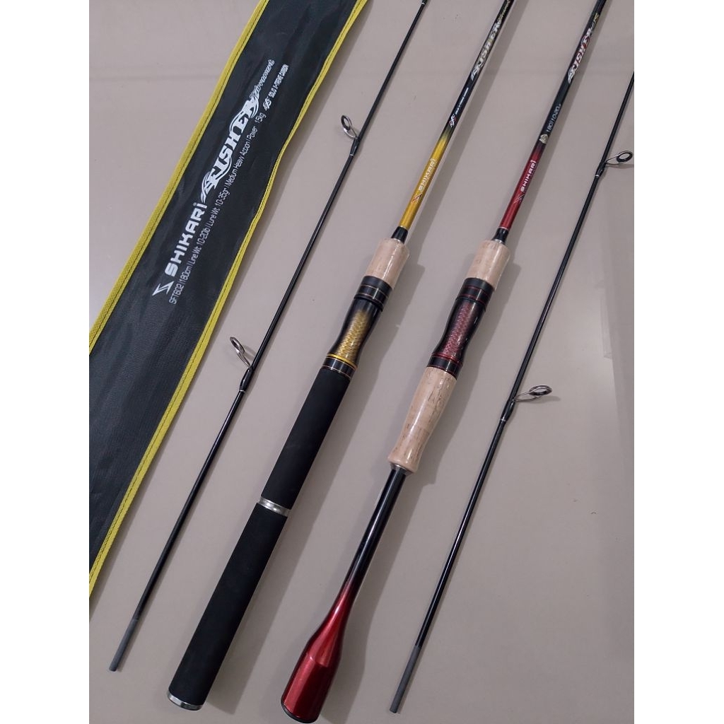 Joran Pancing Shikari Fisher Gagang Full Busa dan Japan  Style
