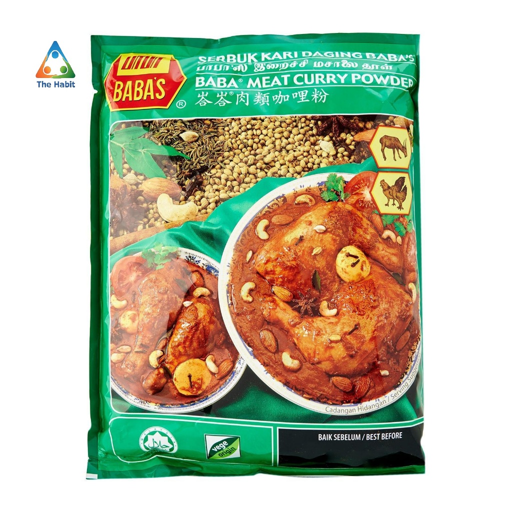 

(The Habit) Babas Kari Meat 25gr/Bumbu Kari Babas 25gr/Bubuk Kari Babas 25gr/Babas Curry Meat