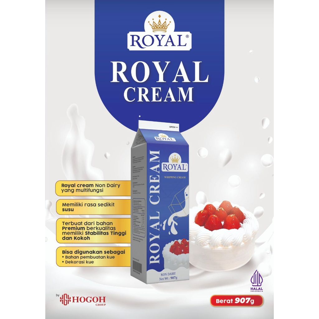 

ROYAL WHIPPING CREAM NON DAIRY 907GR
