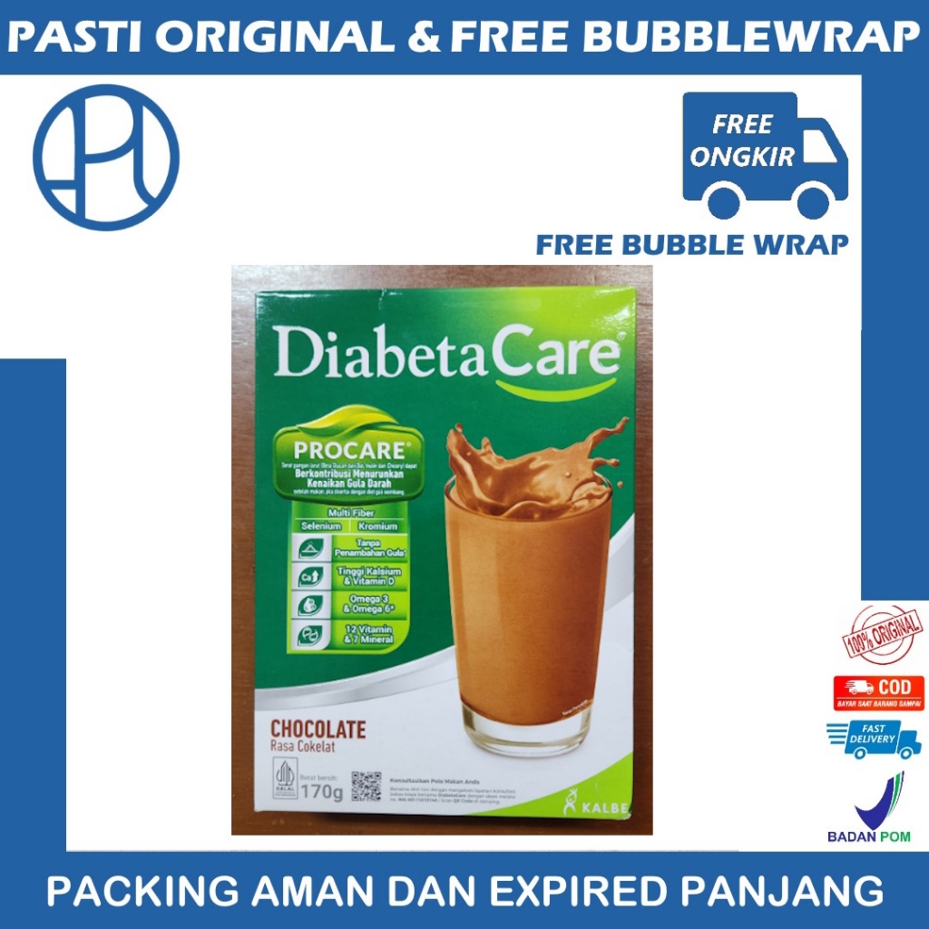 

DIABETACARE PROCARE SUSU CONTROL GULA DARAH 170GR DIABETA CARE